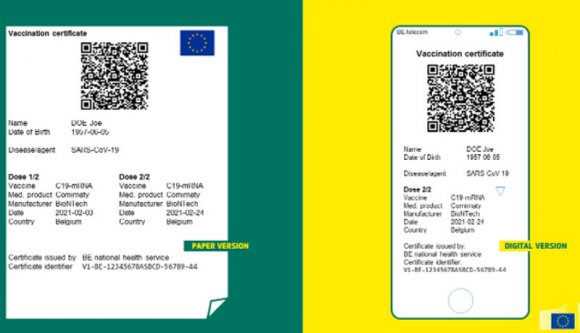 Ekkortól tölthetjük le Romániában is az európai uniós oltási igazolványt