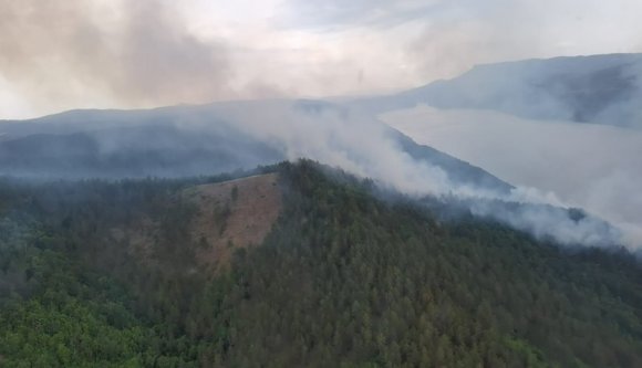A szélsőséges időjárás az áradások után erdőtüzet is hozott