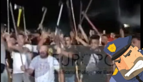 A rendőrség fejszékkel hadonászó férficsokrot zavart haza, pedig ők csak művészkedni akartak (VIDEÓval)