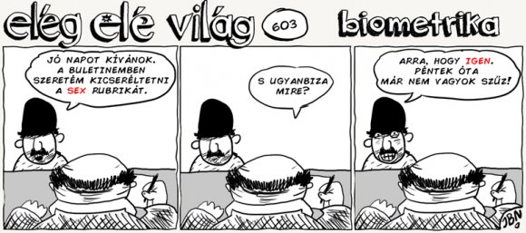 Elég elé világ – 603.
