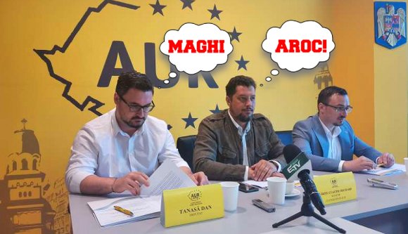 Az AUR vezérmegmondóinak megint beugrott, hogy jaj, Magyarország elfoglalja Erdélyt