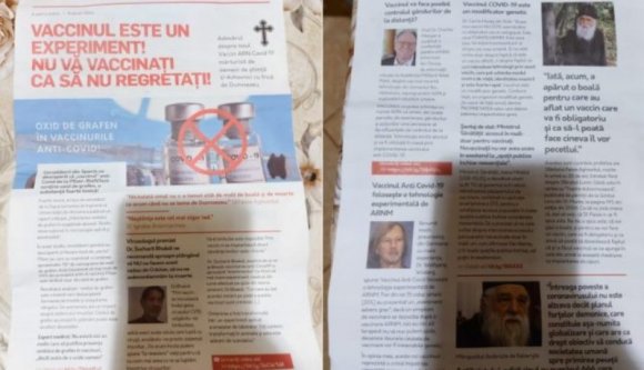 Nemcsak a Facebookon, papíron is terjesztik az őrült oltásellenes konteókat