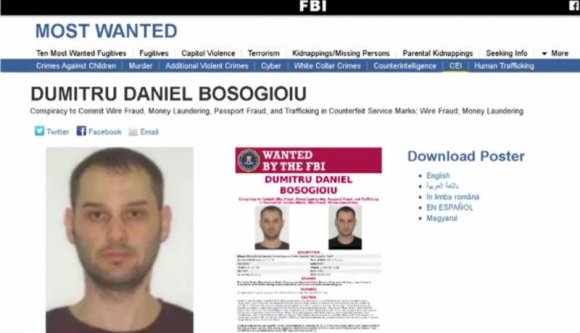 Tíz éve körözte az FBI a román bűnözőt, akit Bukarestben csíptek fülön