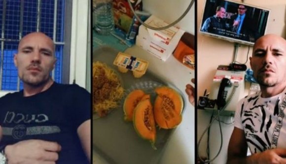 Egy román elítélt azzal dicsekszik, milyen fene jó dolga van a francia börtönben