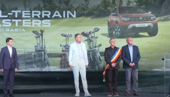 Iohannis: mindenki golfozzon, nem is olyan exkluzív sportág ez