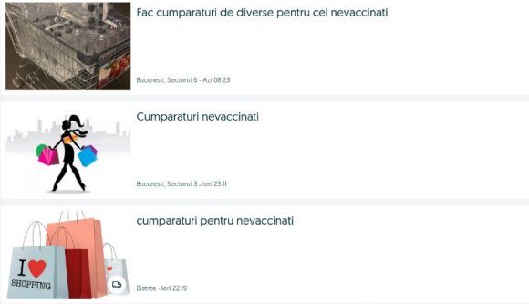 Mi mindenre jó az oltás? Csak egy apróhirdetés kell, és lehet menni bevásárolni az oltatlanoknak