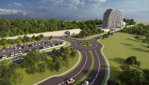 Szárny alakú toronyházát pikk-pakk felépítette, egy körforgalommal már nem boldogul a kolozsvári ingatlancsászár