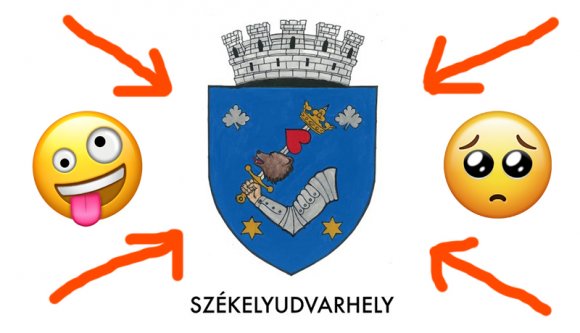 És akkor leírjuk, hogy állatkínzásgyanús Székelyudvarhely címere