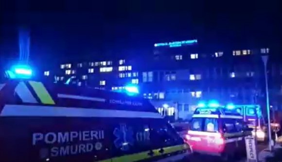 Hatalmas volt a pánik, miután tűz ütött ki a suceavai kórházban, de szerencsére a baj nem volt akkora (VIDEÓval)