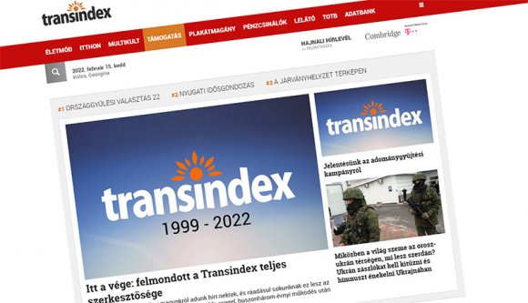 Lehúzta a rolót a Transindex