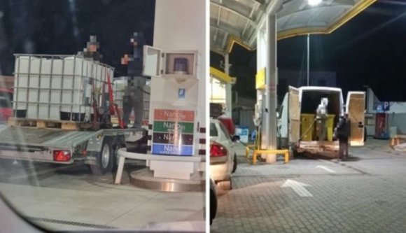 Szemeteskukába és műanyag zsákba is töltötték a benzint az üzemanyagpánik miatt