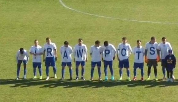 Nyers edények – üzenték Putyinnak a jászvásári focisták