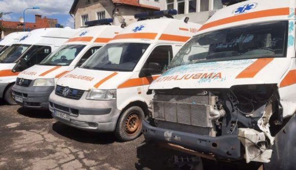 Előrelépés: egy több mint 700 000 kilométert megtett mentőautót egy csak 650 000 kilométert lefutott mentővel helyettesítettek