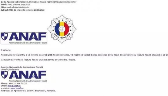 Valakik az adóhivatal nevében küldött hamis emailekkel próbálják átverni az embereket