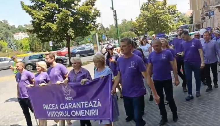 Békemeneteket szerveztek Erdélyben (VIDEÓval)