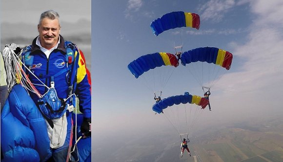 Lengyelországi edzés közben lezuhant és meghalt egy román ejtőernyős bajnok