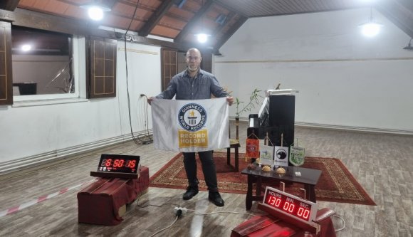 Már a második világrekordot döntötte meg idén Thurzó Zoltán nagyváradi zongoraművész