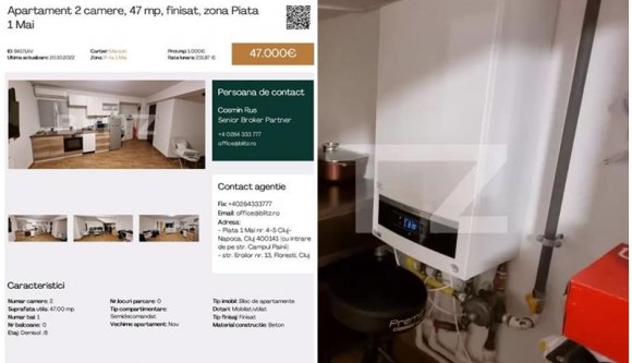 Egy szobanövény sem érezné jól magát abban a bunkerlakásban, melyet egy vagyonért árulnak Kolozsváron