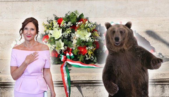 Hétfői hírmix: A galaciak esete a trianoni megemlékezéssel, parkolóházból esett ki a medve, az elnök felesége ékszert reklámoz