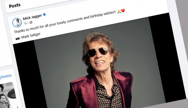 Nyolcvan éves Mick Jagger, aki túlélte saját korát