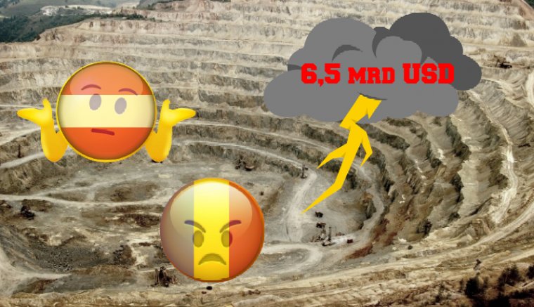 A verespataki aranybányákból kiseprűzött kanadai cég már hatmilliárd dollárt követel Romániától…