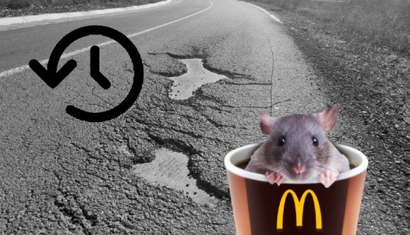 Csak a szokásos: egy 17 millió euróból felújított megyei út elromlott egy év alatt…