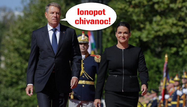 Klaus Iohannis io nopot chivant Budapesten, kicsit ejnyebejnyézett, majd kért valamit…