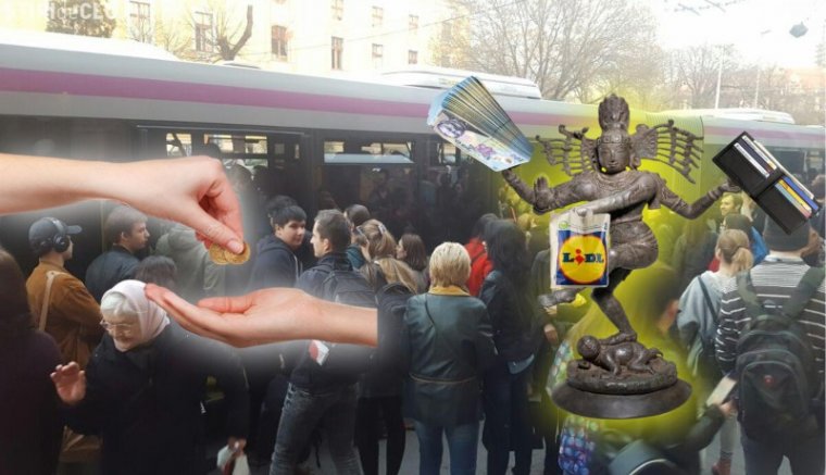Hogyan közlekedjünk és hogyan nyomjunk egy petákot valaki markába?