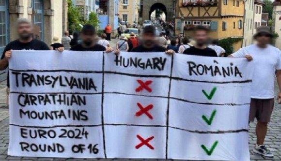 A román szurkolók nagy szeretettel hergelik a magyarokat ezen a foci-Eb-n…