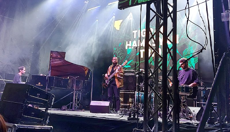 Balról jobbra: Tigran Hamasyan, Mark Karapetian, Arman Mnatsakanyan. 