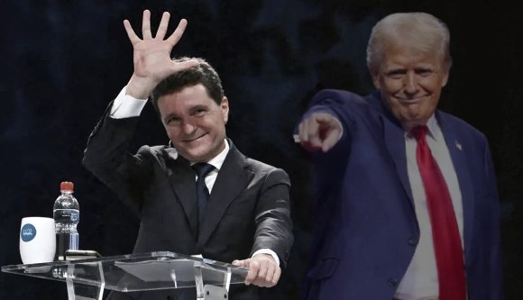 Nicușor Dan olyat üzent Donald Trumpnak, hogy csak úgy cuppant…