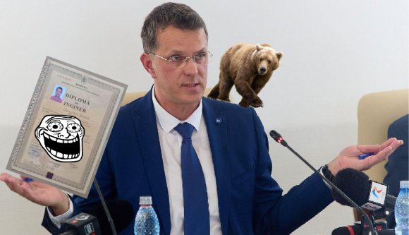 Sajtó: a védelmi miniszter hazudik az önéletrajzában! Miniszter: Nem is!