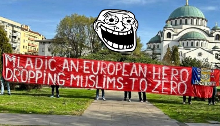 A bosnyák szurkolók lecigányozták a román válogatottat, de nem véletlenül…