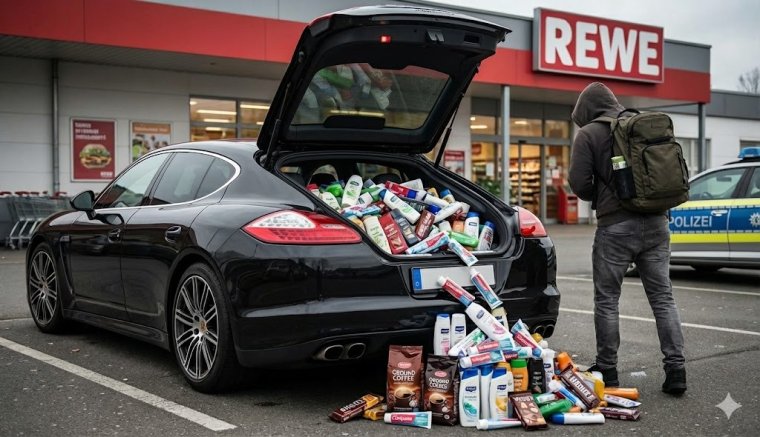 Porschéval fosztogatta a német hipermarketeket egy román férfi – hírmix