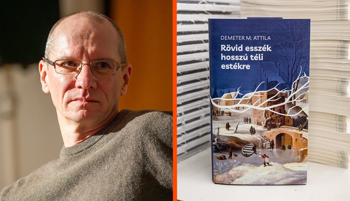 Szerző és könyve •  Fotó: Mărcuțiu-Rácz Dóra