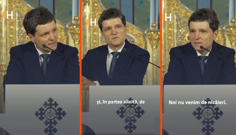 Nicușor Dan államelnök az egészséges nacionalizmus mellett tört lándzsát az ortodox egyházi újév napján