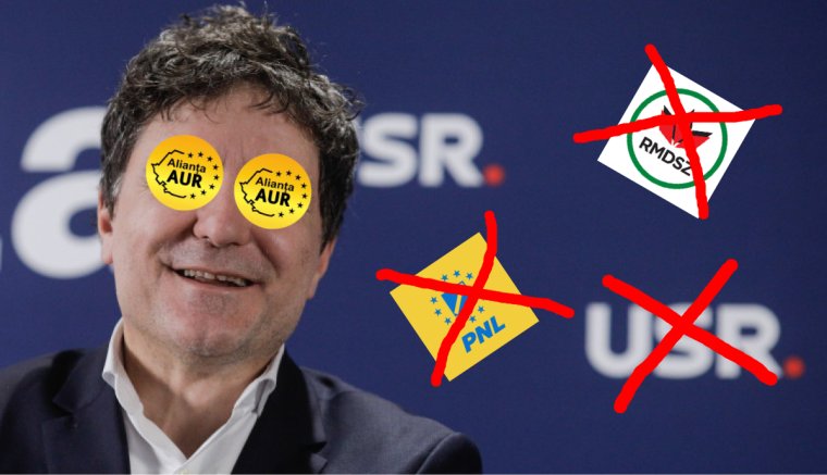 Nicușor Dant Brüsszelből nem érdekli, hogy az AUR szavazataival állhat fel az új kormány…