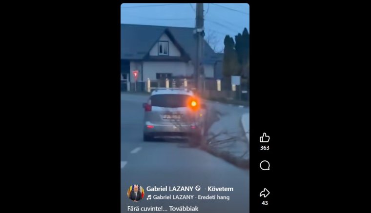 Akkora rönköt vontatott az úttesten egy férfi, hogy a polgármester lehidalt – hírek szombaton