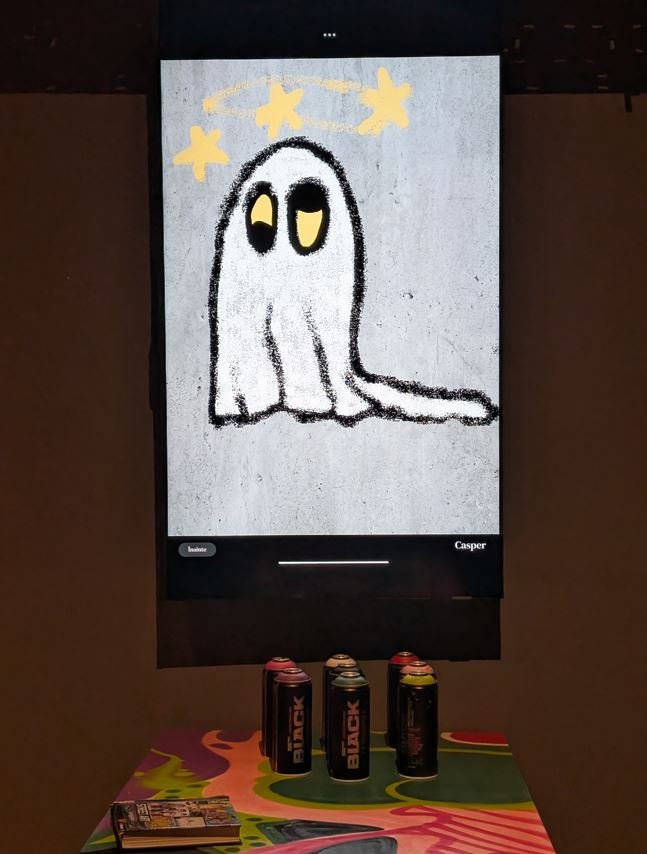 A graffiti! 