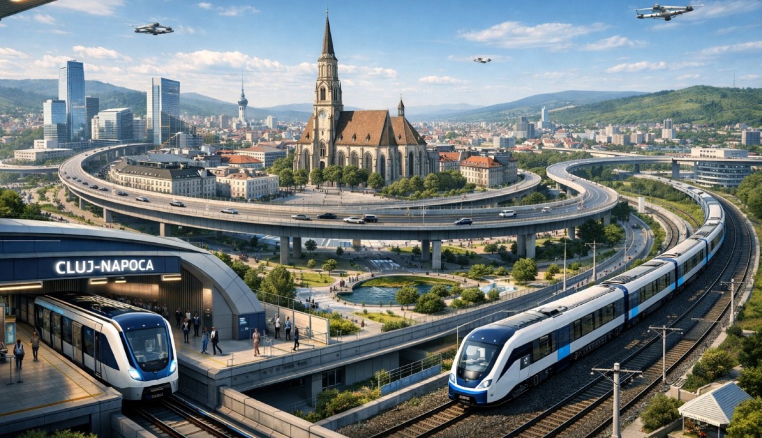 Nem a metró, nem a körgyűrű, hanem a mentalitás az akadálya annak, hogy Kolozsvár szintet lépjen