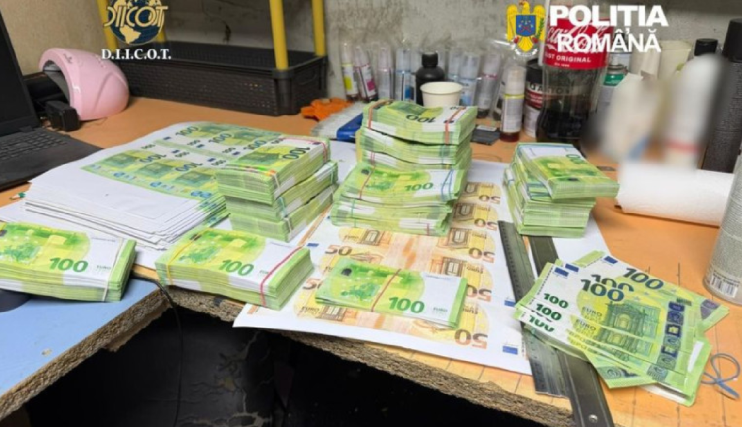 Kétmillió hamis eurót gyártott egy lekapcsolt pénznyomda – hírmix