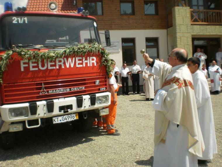Szent Flórián ünnepe a kilyénfalvi Magdolna-napi búcsún