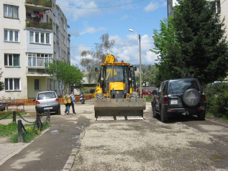 130 méteren 23 tonna kőzúzalék