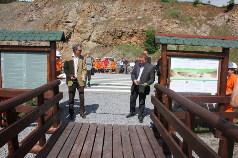 Újjáélesztik a természetet az újfalvi kőbányánál