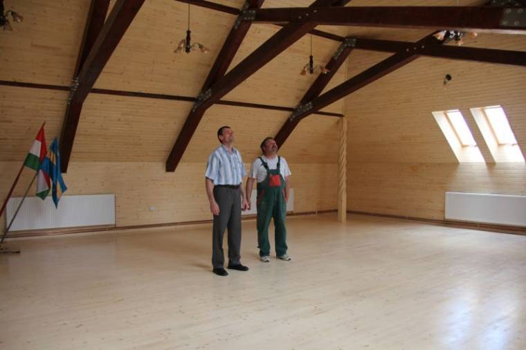 Hamarosan ismét rendeltetését szolgálja a szárhegyi községháza