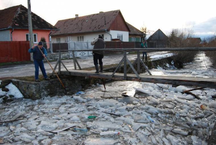 Árvízveszélyt előztek meg a Békényen