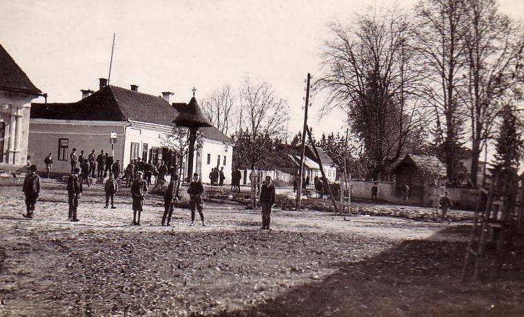 Regrutaünnepség Szárhegyen