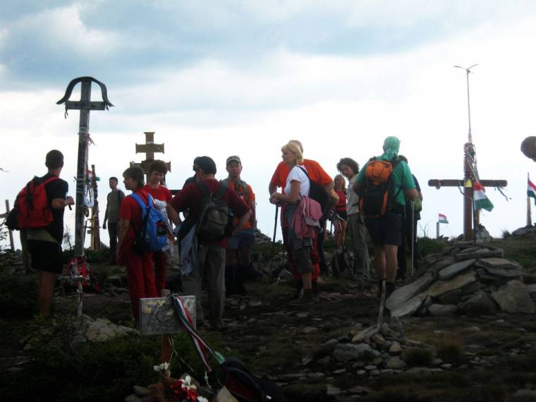 Az EKE vándortábora, turisták találkozója