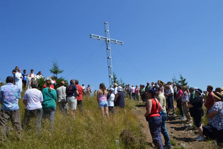 Búcsú a Pricske-tetőn