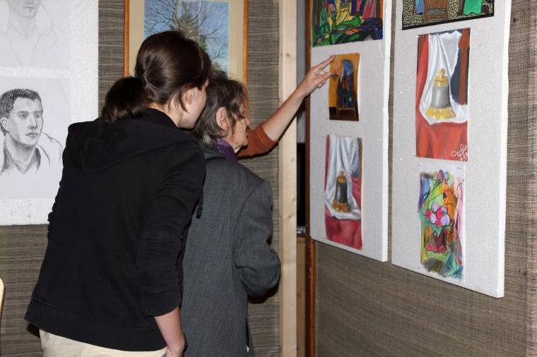 Közszemlén a fiatal tehetségek munkái